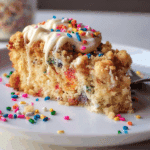 Double Funfetti Crumb Cake