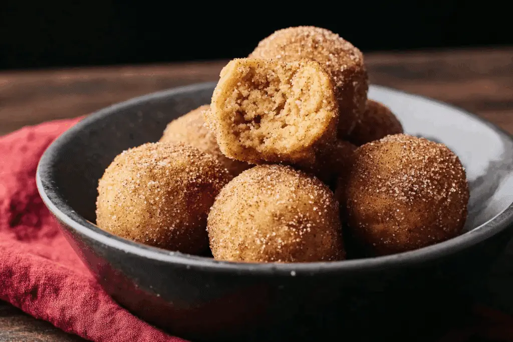 Snickerdoodle Cookie Dough Bites