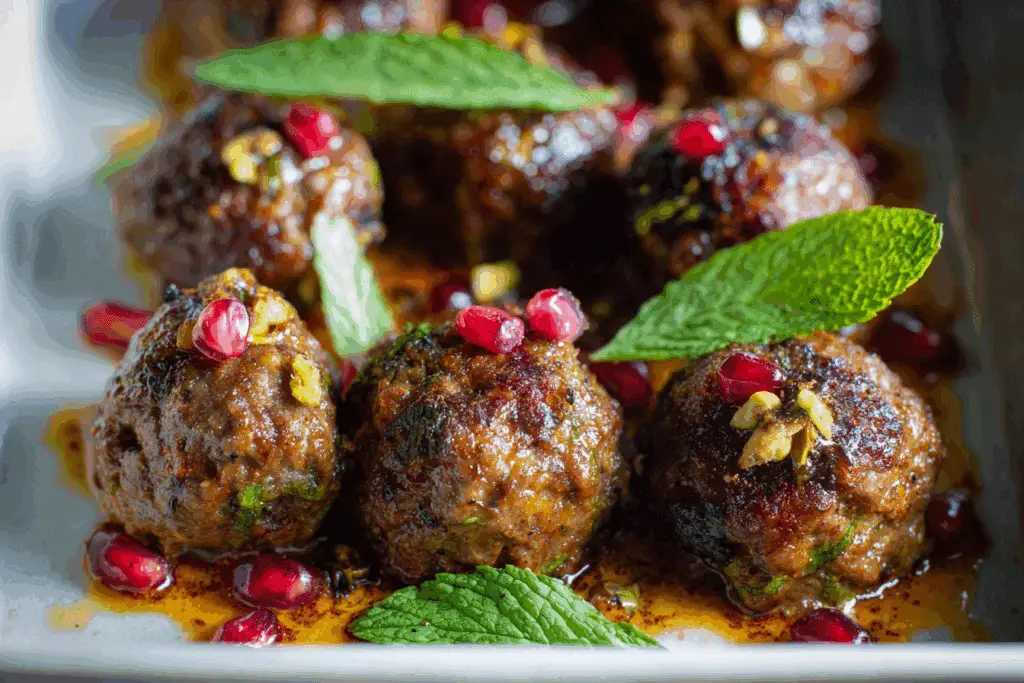 Persian Pistachio Meatballs
