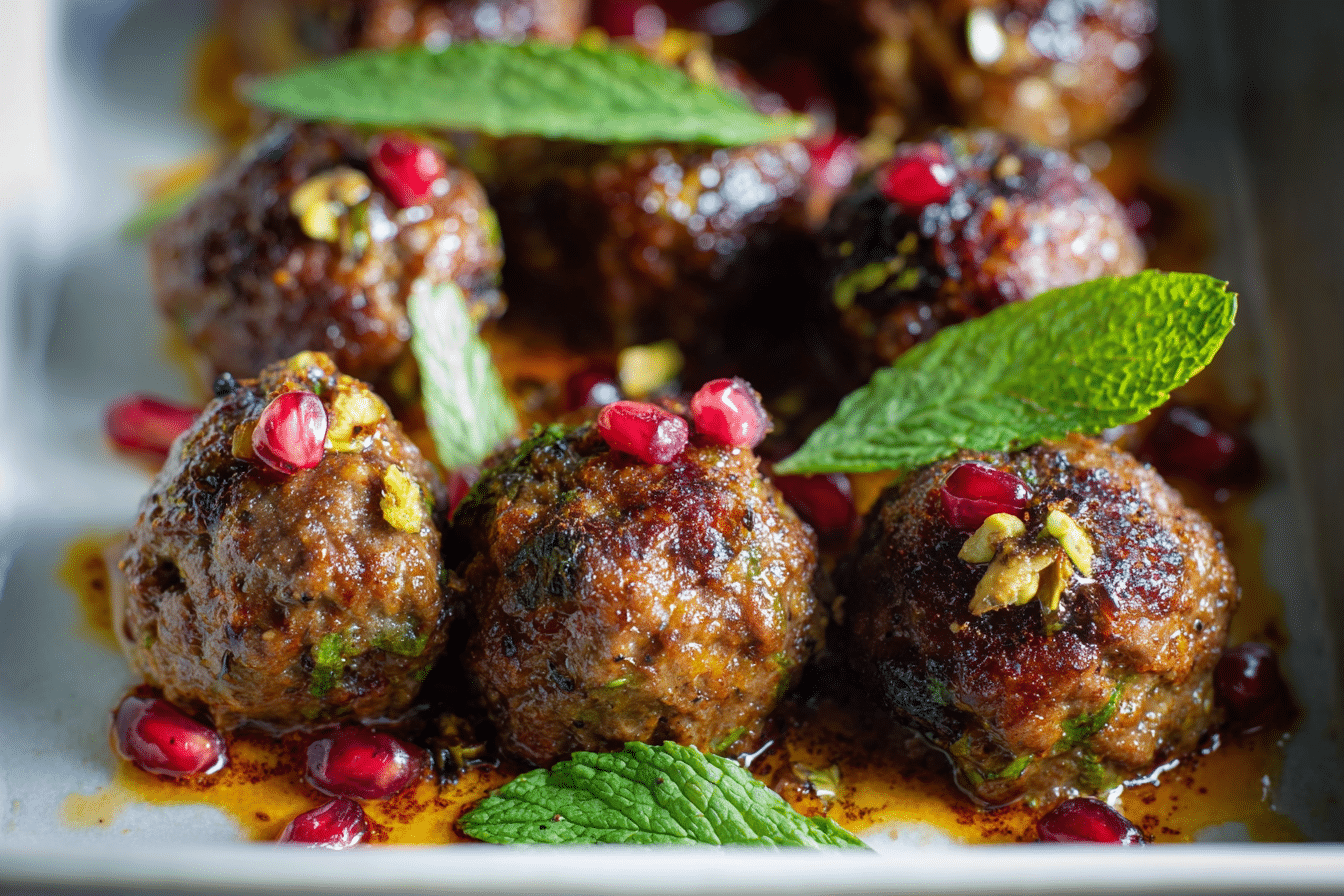 Persian Pistachio Meatballs