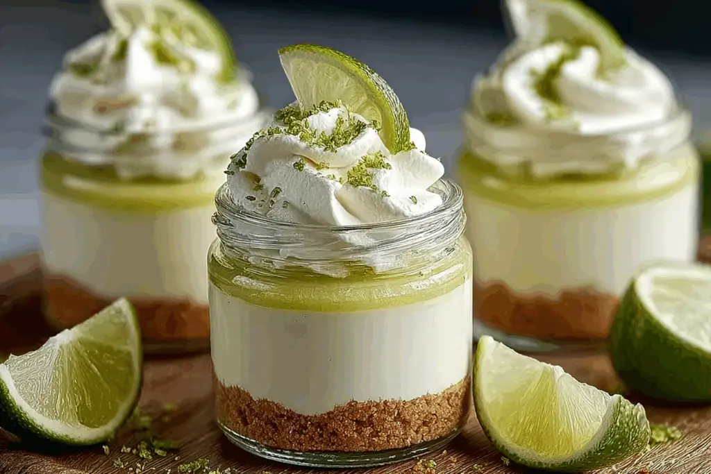 Key Lime Pie Jars