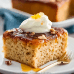 Sweet Potato Caramel Poke Cake