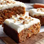 Brown Butter Carrot Cake with Cream Cheese Icing Loaf