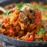 One-Pot Mexican Rice & Beef Casserole