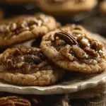 Pecan Apple Pie Cookies (Vegan, No Egg, No Dairy)