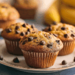 Chocolate Chip Banana Muffins