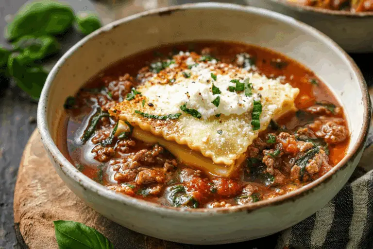 Lasagna Soup