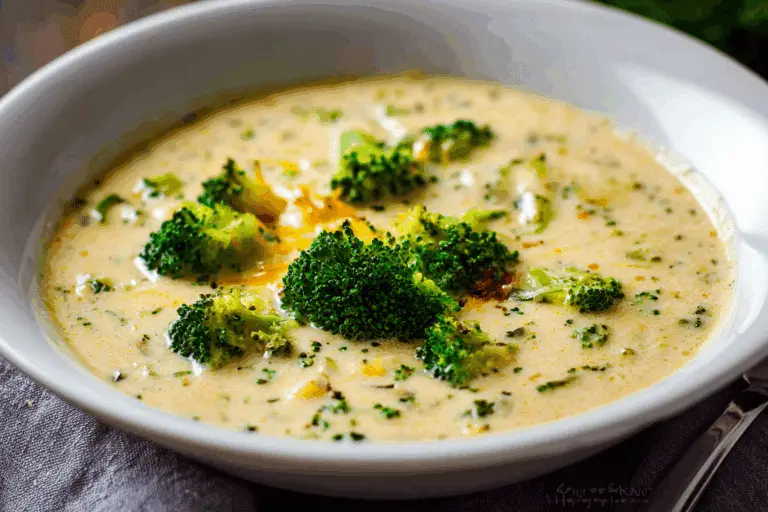 Creamy Broccoli Cheddar Soup