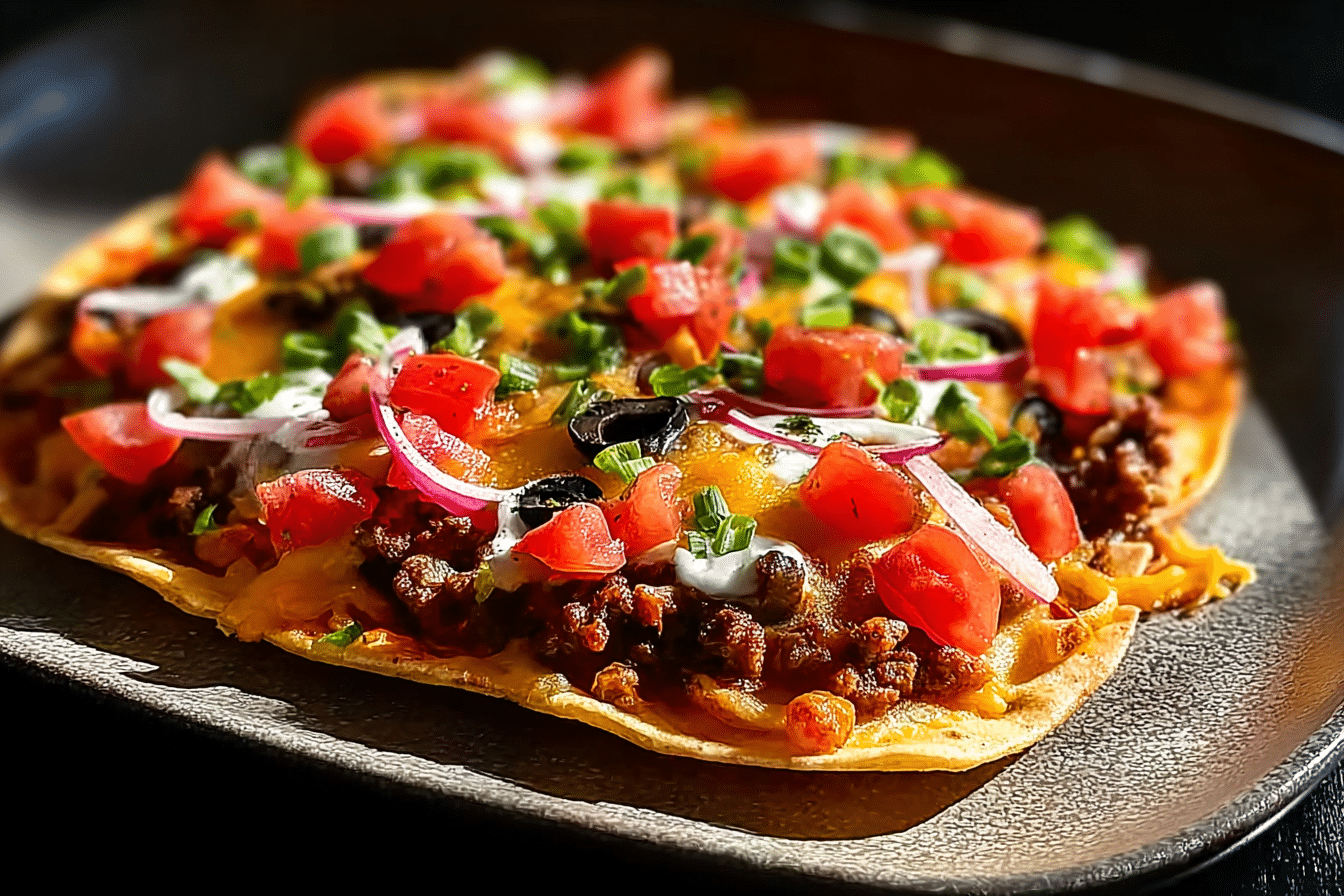 Ultimate Taco Pizza