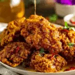 Hot Honey Garlic Fried Chicken
