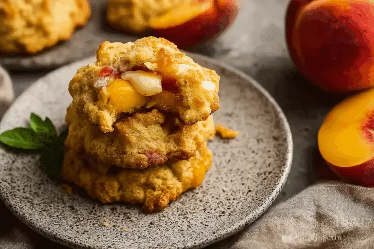 Peach Cobbler Cookies