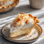 Homemade Coconut Cream Pie