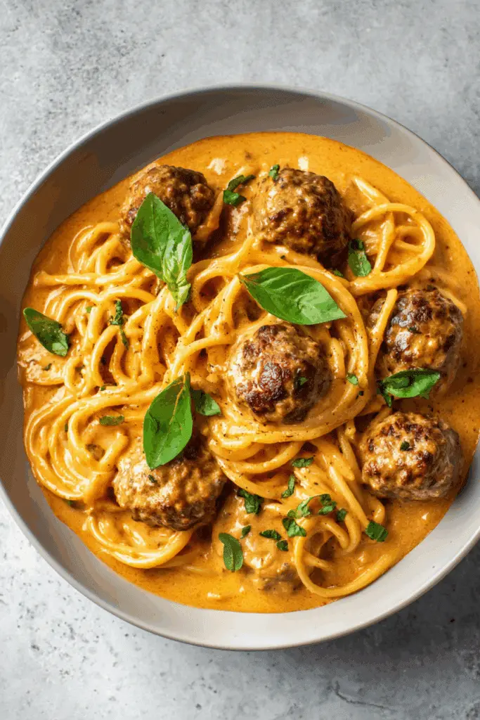 Spaghetti & Meatballs