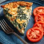 Salmon and Spinach Tortilla Quiches