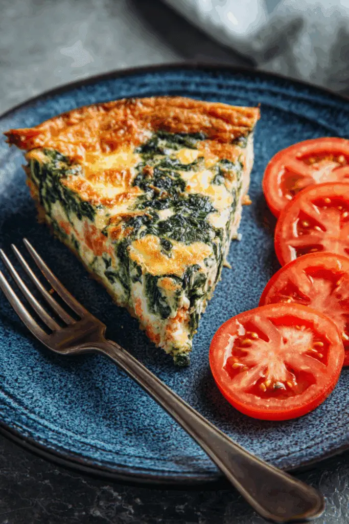 Salmon and Spinach Tortilla Quiches