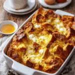 Baked Cream Cheese French Toast Casserole