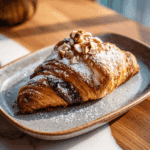 Pear & Chocolate Hazelnut Croissant