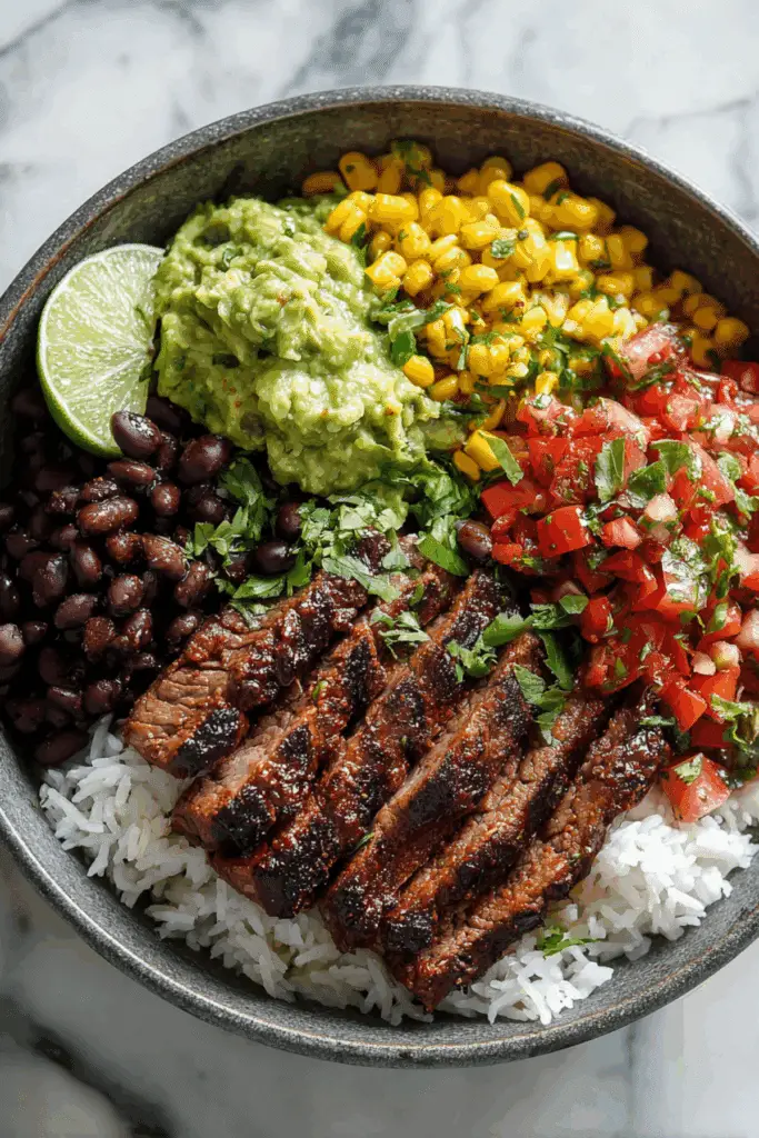 Honey Chipotle Steak Bowl