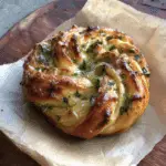 Twisted Garlic Puffs