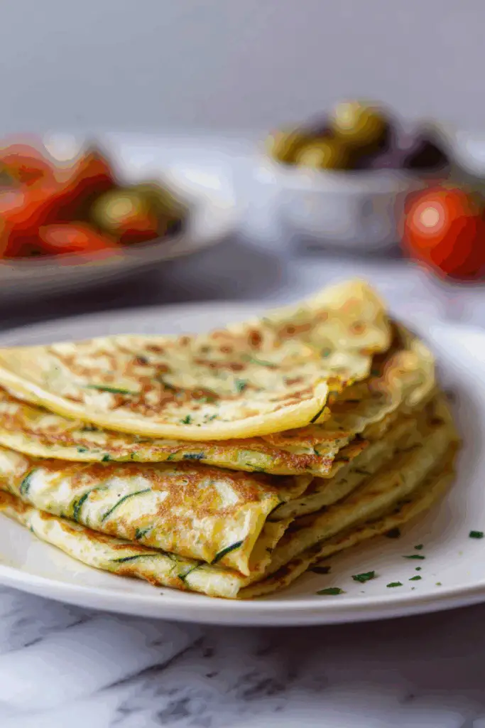 Zucchini Crêpes