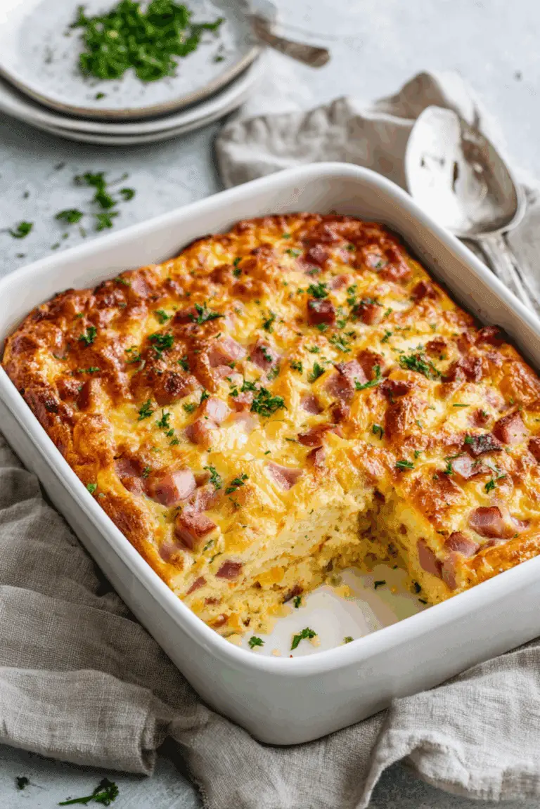 Easy Make-Ahead Breakfast Casserole