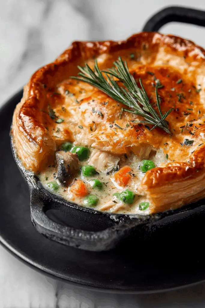 Puff Pastry Chicken Pot Pie