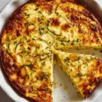 Light Zucchini & Tuna Quiche (Crustless)