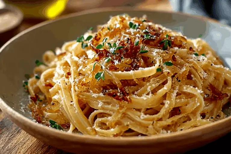 Caramelized Onion Pasta