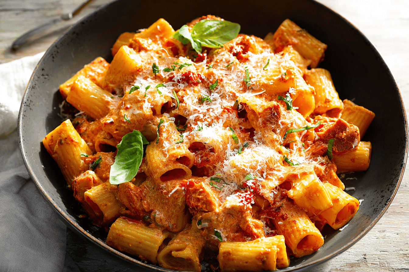 Spicy Rigatoni