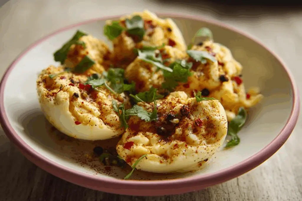 Butter Garlic Eggs