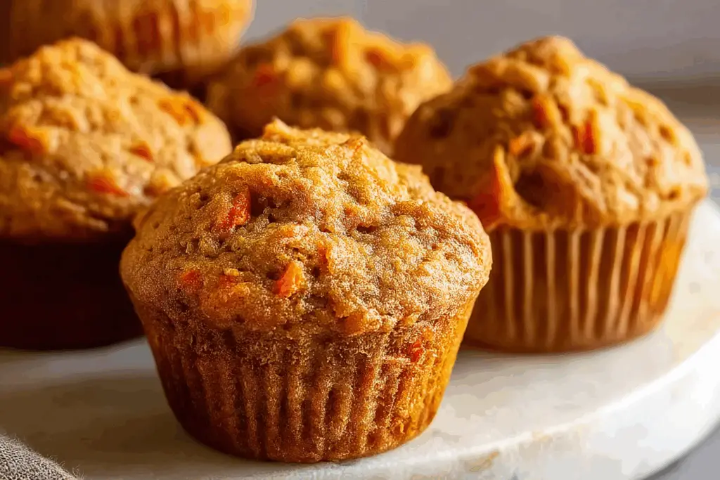 Carrot and Banana Muffins