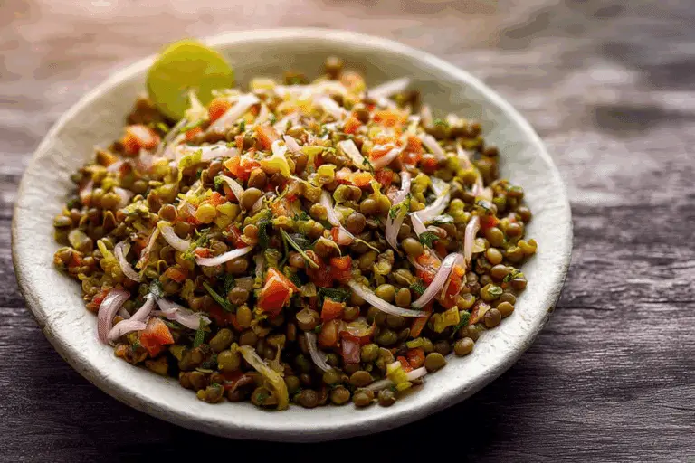 Spouted Moong Salad