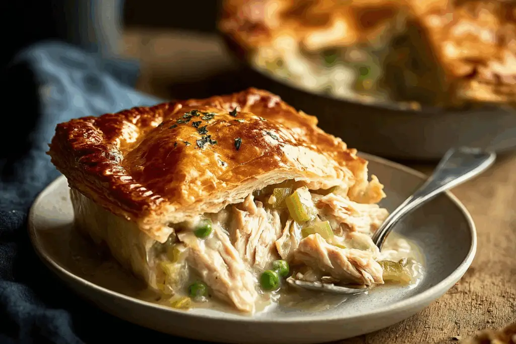 Chicken and Leek Pie