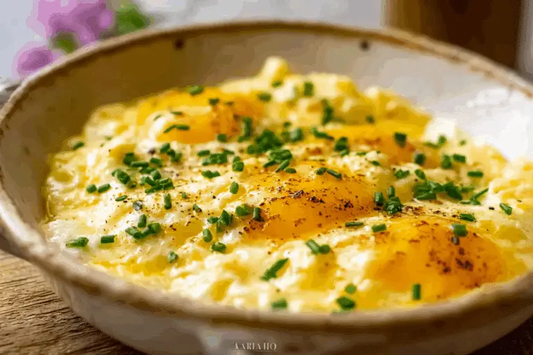 Creamy Boursin Baked Eggs