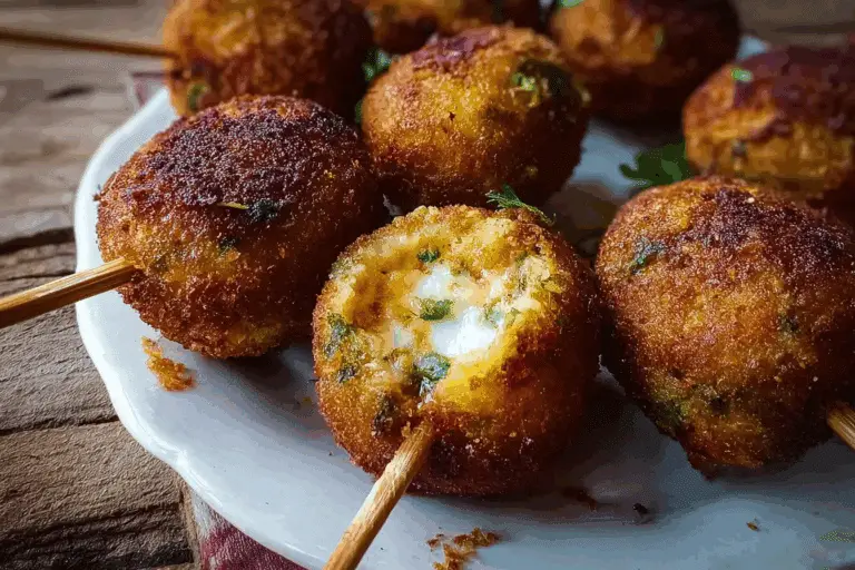 Cheesy Veg Lollipops