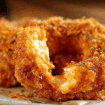 Buffalo Chicken Onion Rings