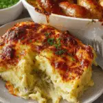 Sunday Night Cheesy Mashed Potato Bake