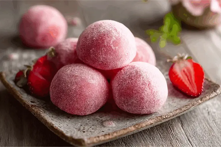 Strawberry Mochi