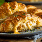 Cheesy Chicken Crescent Rolls