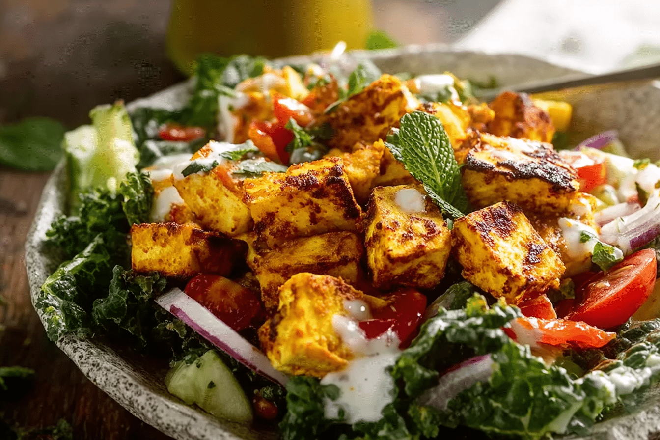Tandoori Paneer Salad