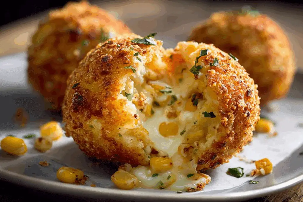 Cheesy Corn Bombs