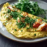 Lobster Omelette with Soft Herbs