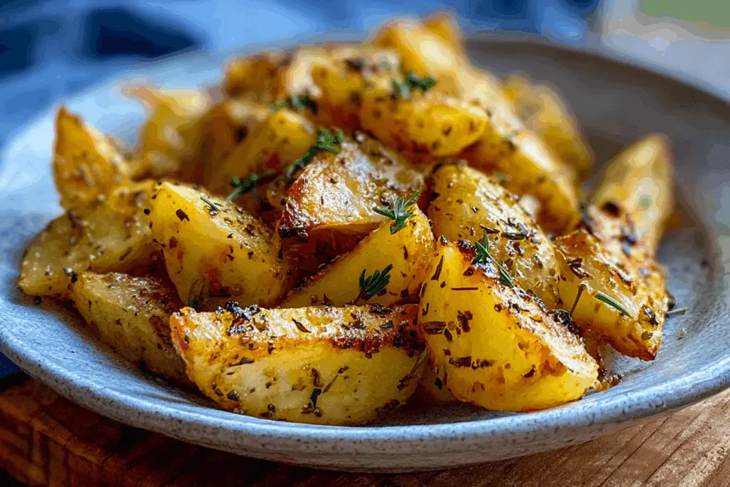 Lemon Greek Potatoes
