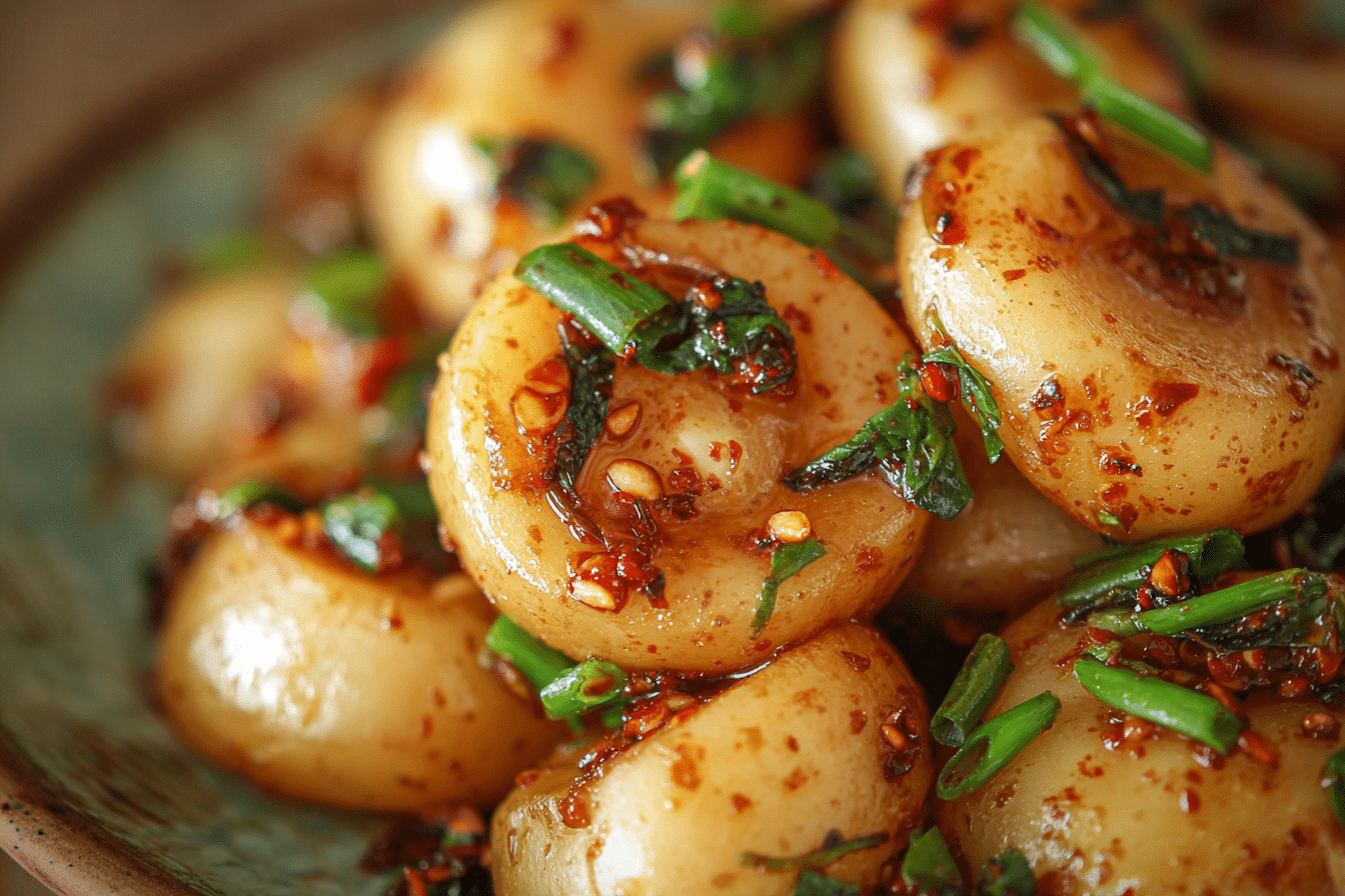 Korean Chili Garlic Potato