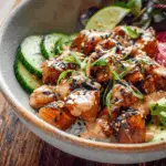Miso Glazed Tofu Bowl