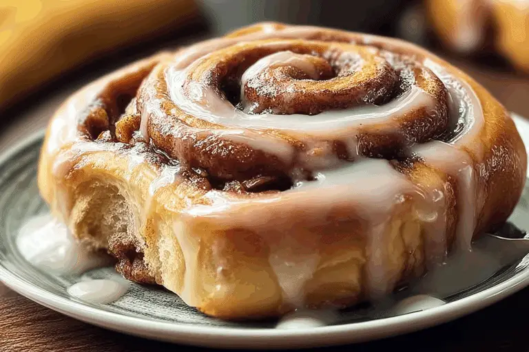 Cinnamon Roll Banana Bread