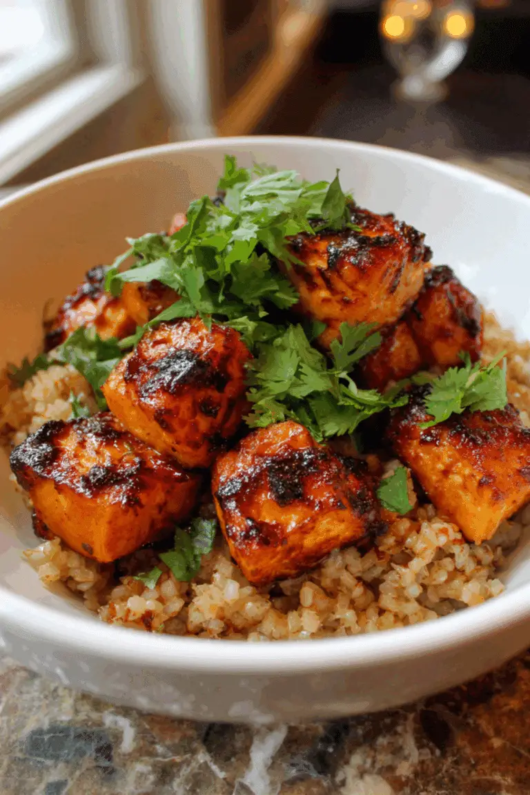Cajun Sweet Potato Rice Bowl