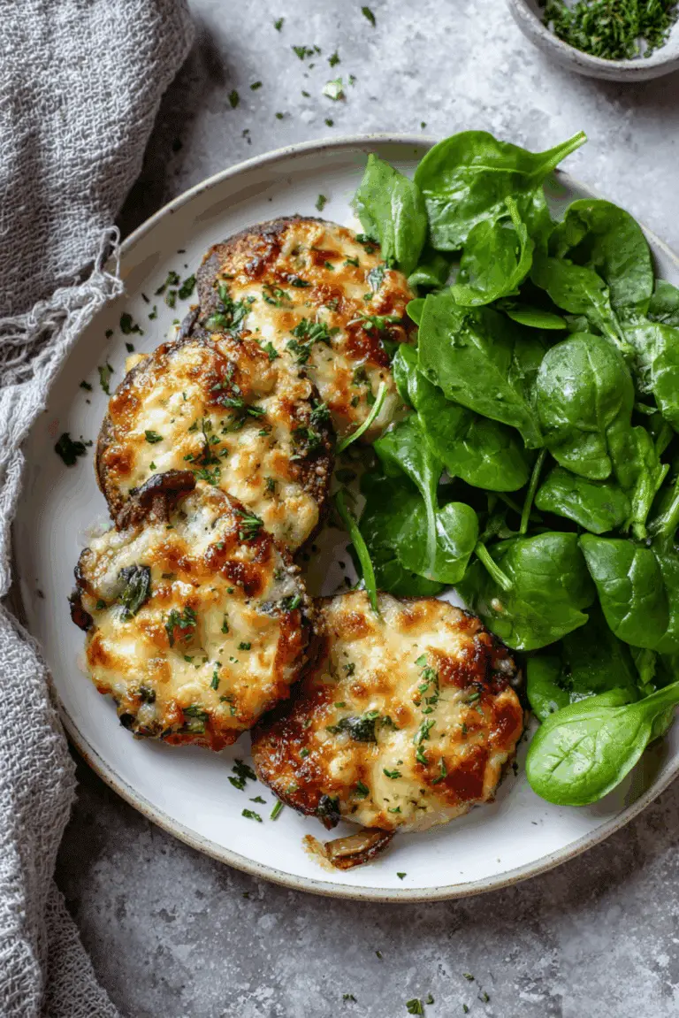 Crispy Mushroom Parmi Steaks