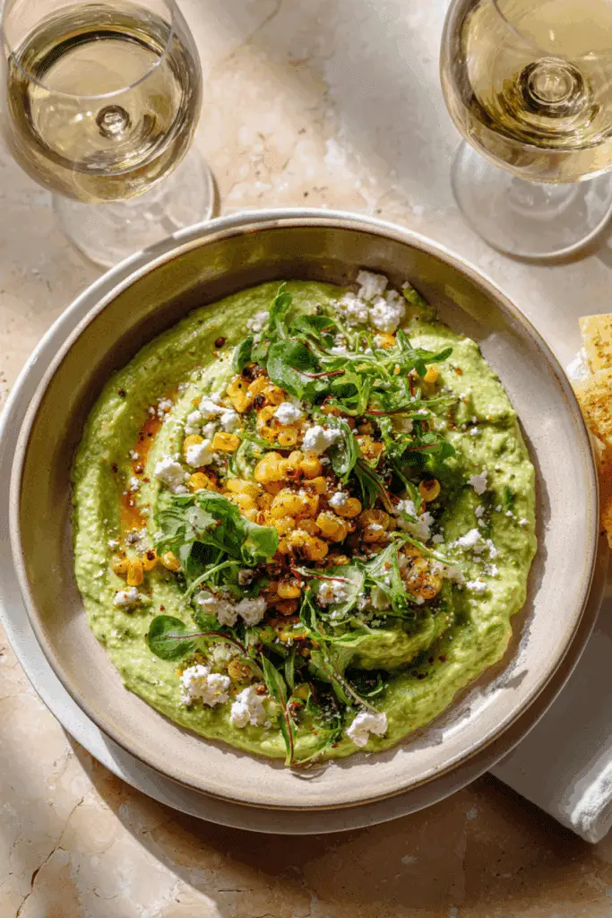 Avocado Charred Corn Dip