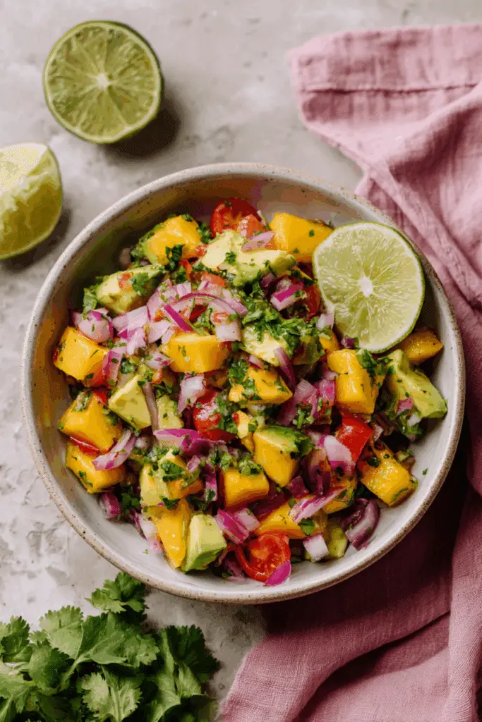 Avocado Mango Salsa